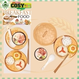Bộ đồ chơi hấp bánh ẩm thực với nhiều món ăn: bánh bao, há cảo, bánh kem, shusi... với 88 chi tiết cùng phụ kiện cho bé