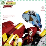 Đồ chơi lắp ghép xếp hình Iron Man trong bộ giáp kết hợp với  hơn 1203 chi tiết