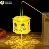 Đồ chơi lồng đèn trung thu đủ mẫu nhân vật có đèn họa tiết cho bé