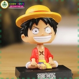 Mô hình Monkey D. Luffy Mũ Rơm Lắc Đầu - One Piece - Có Hộp Màu