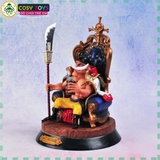 Mô hình đồ chơi - Tứ Hoàng Râu Trắng ngồi ghế  có 2 mặt thay thế- One Piece - Có Hộp Màu