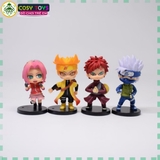 Mô hình đồ chơi - combo12 nhân vật Naruto Sakura Gaara Shikamaru Itachi Kakashi Lee Orochimaru Tsunade... - Naruto