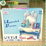 Đồ chơi gương trang điểm kèm dụng cụ đồ chơi làm đẹp cho bé