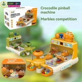 Đồ chơi bắn bi cá sấu tính điểm vui nhộn cho bé