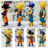 Mô hình Dragon Ball bộ 4 Goku và Trunks kids - cao 18-19cm - nặng 1kg2 - DragonBall
