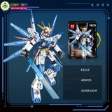 Đồ chơi lắp ghép xếp hình robot Mecha Warior và Universe kèm đôi cánh và kiếm laser với hơn 853 - 459 -574 chi tiết cho bé