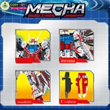 Đồ chơi lắp ghép xếp hình robot Mecha Warior và Universe kèm đôi cánh và kiếm laser với hơn 853 - 459 -574 chi tiết cho bé