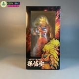 Mô hình DragonBall SonGoku SSJ3 áo cam dáng đứng siêu ngầu - hàng cao cấp - cao 30cm - nặng 1300 Gram - Dragon Ball