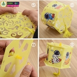 Đồ chơi lồng đèn trung thu đủ mẫu nhân vật có đèn họa tiết cho bé