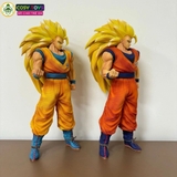 Mô hình DragonBall SonGoku SSJ3 áo cam dáng đứng siêu ngầu - hàng cao cấp - cao 30cm - nặng 1300 Gram - Dragon Ball