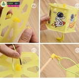 Đồ chơi lồng đèn trung thu đủ mẫu nhân vật có đèn họa tiết cho bé