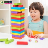 Bộ đồ chơi rút gỗ đủ mẫu: gỗ số, gỗ màu và gỗ nhân vật cho bé