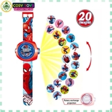 Đồng hồ đeo tay có xem giờ và đèn chiếu hình với hơn 20 mẫu cho bé