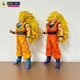 Mô hình DragonBall SonGoku SSJ3 áo cam dáng đứng siêu ngầu - hàng cao cấp - cao 30cm - nặng 1300 Gram - Dragon Ball