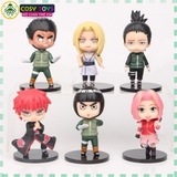 Mô hình đồ chơi - combo12 nhân vật Naruto Sakura Gaara Shikamaru Itachi Kakashi Lee Orochimaru Tsunade... - Naruto