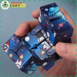 Hộp rubik ma thuật 2x8 biến hình với các kiểu ghép khác nhau hình thám hiểm không gian cho bé