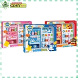 Đồ chơi máy bán nước di động bỏ tiền xu mô hình nhân vật Poli cho bé