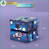 Hộp rubik ma thuật 2x8 biến hình với các kiểu ghép khác nhau hình thám hiểm không gian cho bé