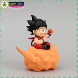 Mô Hình DragonBall Songoku ngồi mây cầm ngọc rồng cao 12cm , Figure Dragonball