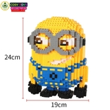 Đồ chơi lắp ghép xếp hình minion vàng dễ thương với 4500 chi tiết