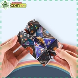 Hộp rubik vuông ma thuật biến hình các khối với nhiều kiểu ghép khác nhau cho bé