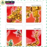 Đồ chơi xếp hình lắp ráp rồng thần vàng của ninja.goo với 1314 mảnh ghép