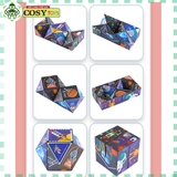 Hộp rubik vuông ma thuật biến hình các khối với nhiều kiểu ghép khác nhau cho bé