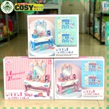 Đồ chơi gương trang điểm kèm dụng cụ đồ chơi làm đẹp cho bé