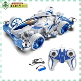 Đồ chơi xe đua công thức F1 màu trắng mẫu lớn có điều khiển từ xa 4 chiều cho bé