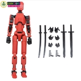 Đồ chơi lắp ghép mô hình Dummy 3D cùng nhiều vũ khí đi kèm cho bé