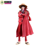 Mô hình đồ chơi Luffy mũ rơm áo choàng đỏ - One Piece