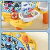 Đồ chơi bàn câu cá chạy pin có cần câu và chân đế cao cho bé