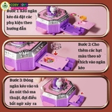 Đồ chơi hộp phụ kiện trang điểm ma thuật 77 chi tiết sáng tạo cho bé