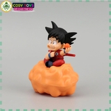 Mô Hình DragonBall Songoku ngồi mây cầm ngọc rồng cao 12cm , Figure Dragonball
