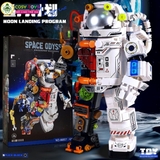 Đồ chơi lắp ghép xếp hình phi hành gia thám hiểm không gian cỡ lớn với 633 chi tiết