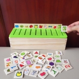 Đồ chơi thả hình theo chủ đề bằng gỗ cho bé