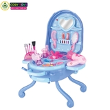 Đồ chơi vali trang điểm 3 trong 1 kèm dụng cụ trang điểm làm đẹp cho bé