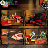 Đồ chơi lắp ghép xếp hình thuyền rồng Ninjago chiến đấu cỡ lớn mới nhất với hơn 705 pics