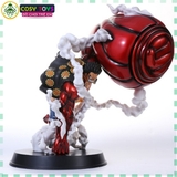 Mô hình đồ chơi - Luffy gear 4 Snake man - hàng loại đẹp cao cấp - One Piece - Có Hộp Màu