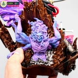 Mô hình OnePiece - Zoro và những bại tướng - cao 23cm - nặng 1kg7 - FULL BOX - phụ kiện có 2 đầu + 4 kiếm , Figure OnePiece - có vỏ hộp màu