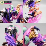 Mô hình OnePiece - Zoro và những bại tướng - cao 23cm - nặng 1kg7 - FULL BOX - phụ kiện có 2 đầu + 4 kiếm , Figure OnePiece - có vỏ hộp màu