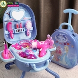 Đồ chơi vali trang điểm 3 trong 1 kèm dụng cụ trang điểm làm đẹp cho bé