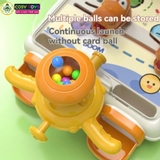 Đồ chơi bắn bi cá sấu tính điểm vui nhộn cho bé