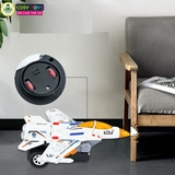 Đồ chơi máy bay biến hình thành robot có đèn và nhạc cho bé