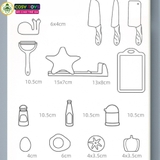 Đồ chơi các dụng cụ nhà bếp nấu ăn 39 chi tiết đẹp cho bé