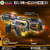 Đồ chơi lắp ghép xếp hình sung phóng laze nhiều nòng với 438-442 chi tiết cho bé