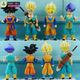 Mô hình Dragon Ball bộ 4 Goku và Trunks kids - cao 18-19cm - nặng 1kg2 - DragonBall