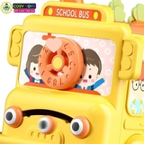 Đồ chơi xe đa năng đập chuột và thả hình khối vận động mẫu mới cho bé