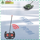 Đồ chơi xe tăng mẫu lớn kèm các xe quân sự nhỏ có điều khiển từ xa 4 chiều cho bé