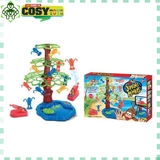 Hộp đồ chơi tương tác khỉ leo cây